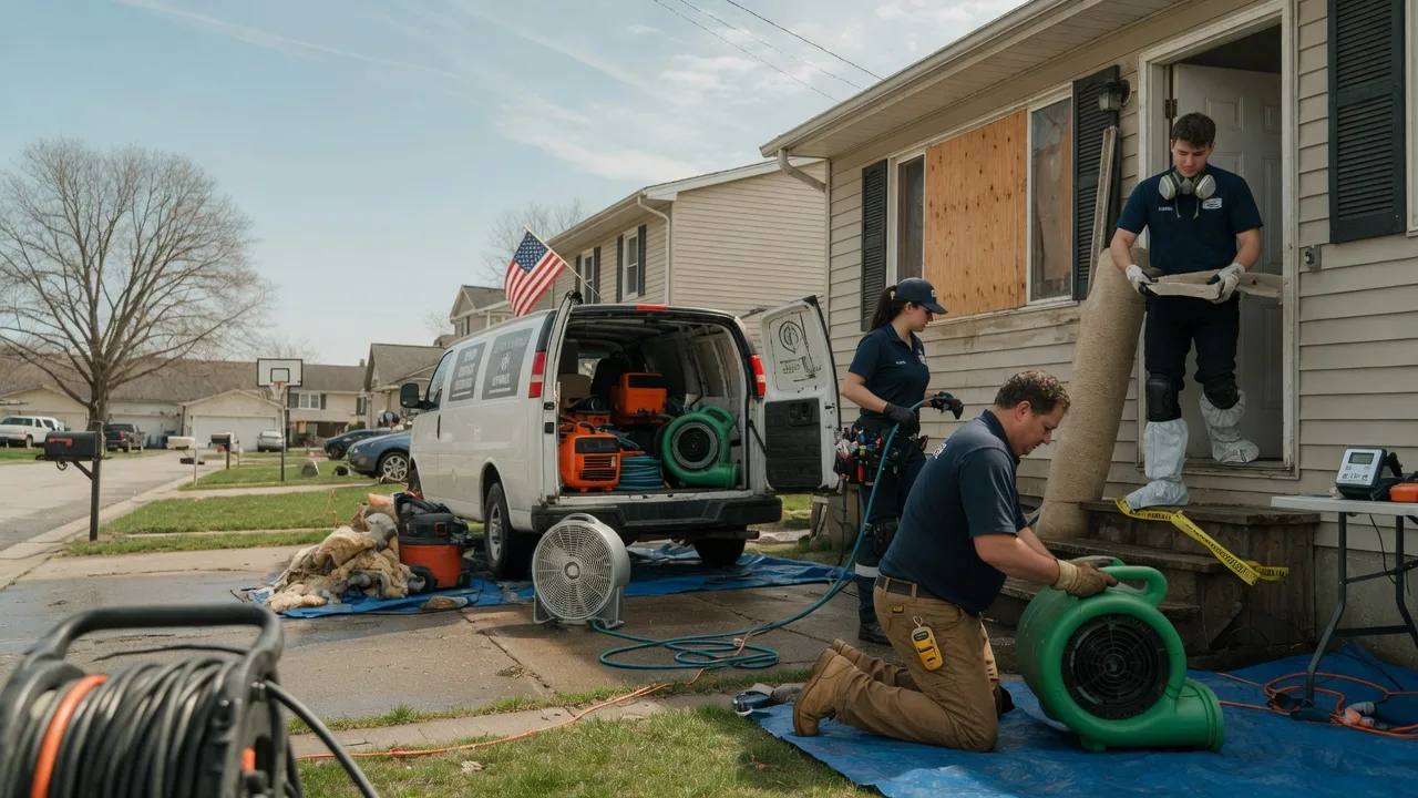 Water Damage Restoration in Meadow Bridge, WV near me